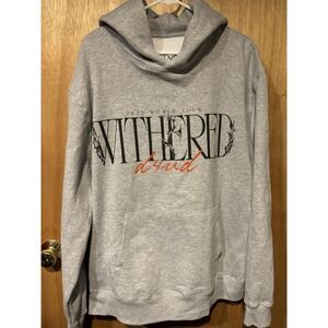 D4vd Withered 2025 world tour concert hoodie Official Merch Rare Large